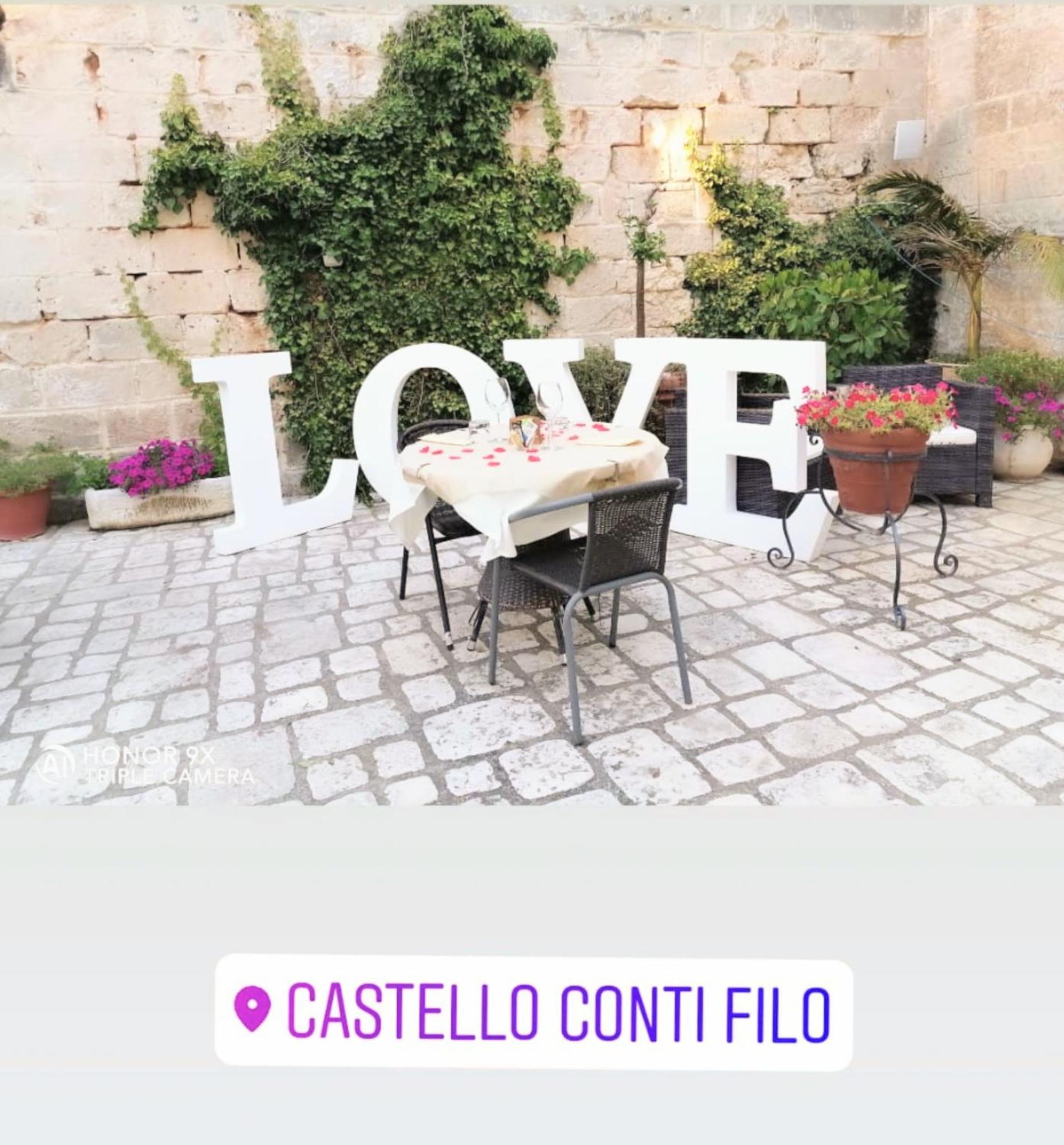 Castello Conti Filo Bed & Breakfast Torre Santa Susanna Dış mekan fotoğraf